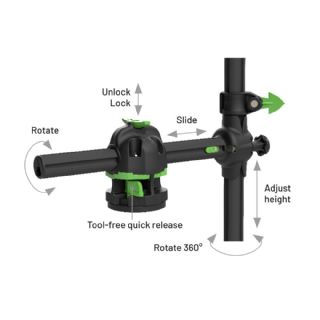 Railblaza HEXX Live Pole 60 inch Live Sonar Transducer Mount - 